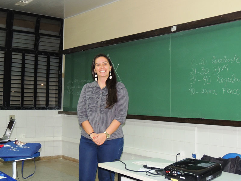Professora Nathalia, Palestra: Metodologia de Pesquisa em Secretariado Executivo